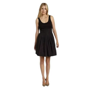 BCBGMaxAzria | Black Taffeta Cocktail Dress Sz 0